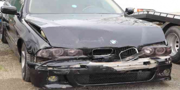 Samsun'da alkollü sürücü otomobile arkadan çarpıp kaçtı