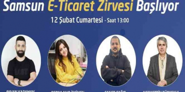 Samsun'da e-ticaret zirvesi