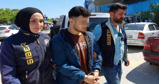 Samsun'da 22 yaşındaki yuotubera 'sanal dolandırıcılık' gözaltısı