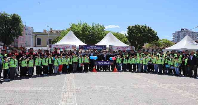 Samsun'da geniş katılımlı Trafik Haftası etkinliği