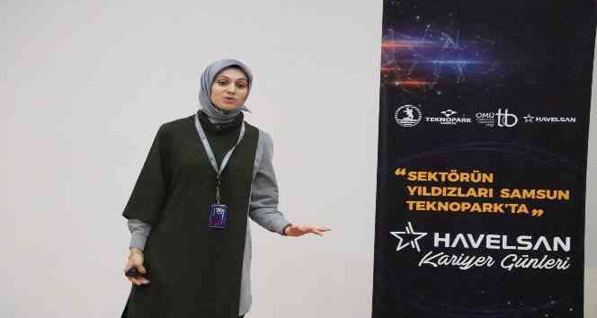 Sektörün Yıldızları Samsun Teknopark'ta: OMÜ'de HAVELSAN Kariyer Günleri