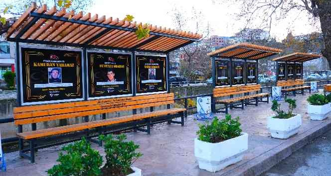 Tekkeköy'de şehitlere vefa