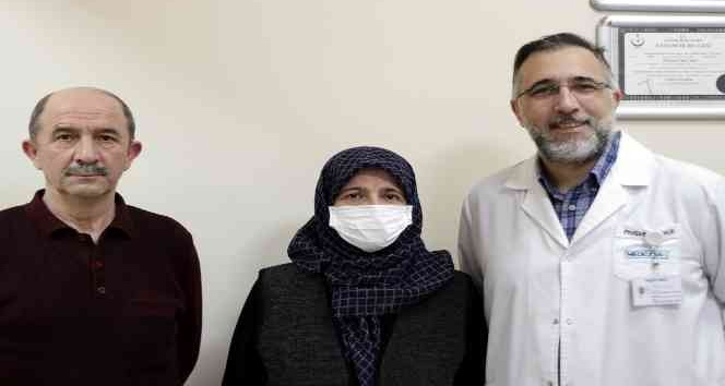 729 km yol kat ederek geldiği Samsun'da tedavi oldu