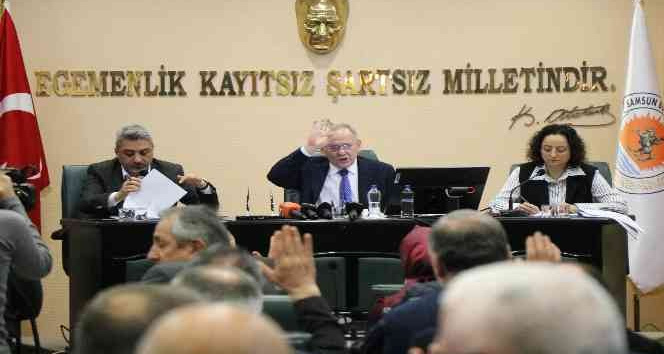 Samsun Büyükşehir meclis toplantısı