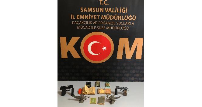 Samsun'da 4 adet tarihi eser Kur'an-ı Kerim ele geçirildi
