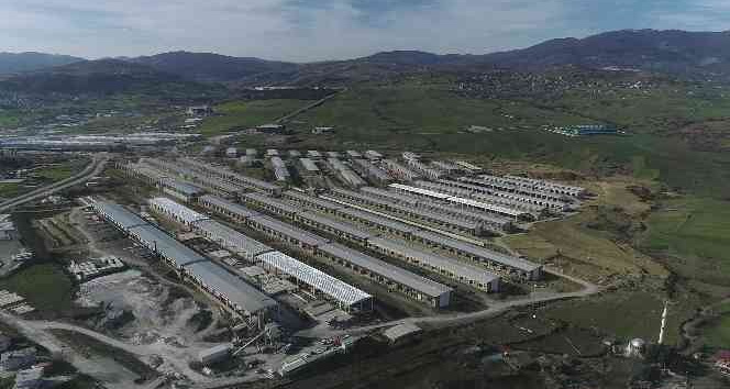 Samsun'da 800 dönüm üzerine bin 608 iş yerinden oluşan dev sanayi sitesi inşa ediliyor