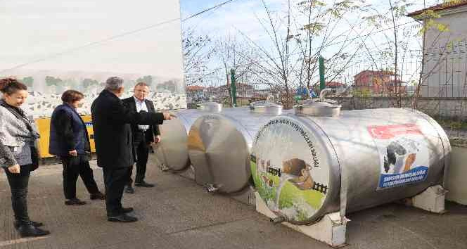 Samsun'da çiğ sütün kalitesi arttırılıyor