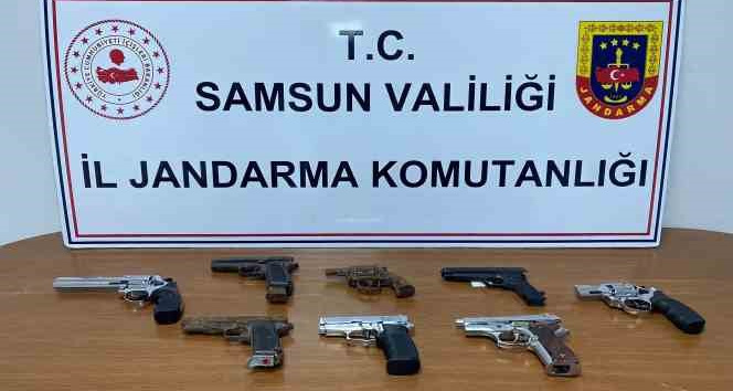 Samsun'da jandarmadan silah kaçakçılığı operasyonu: 1 gözaltı