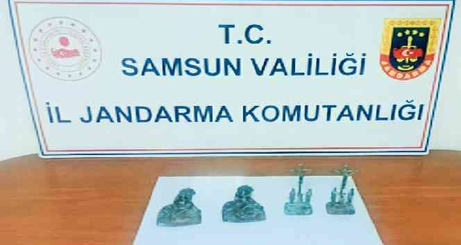 Samsun 'da tarihi eser ele geçirildi