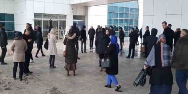 Belediyede deprem paniği