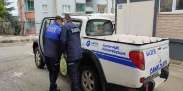 Canik depremzedelere kucak açtı