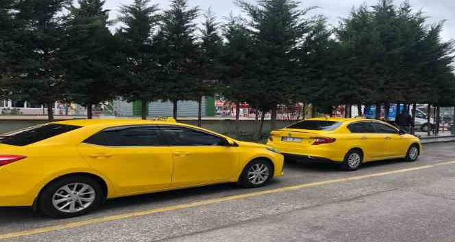 Samsun'da taksi durak yeri ihalesi