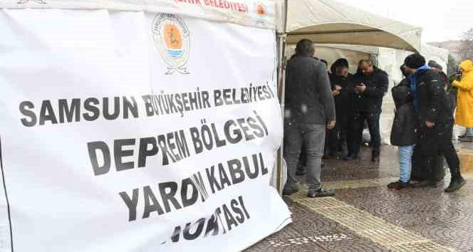 Samsunlular yardıma koştu