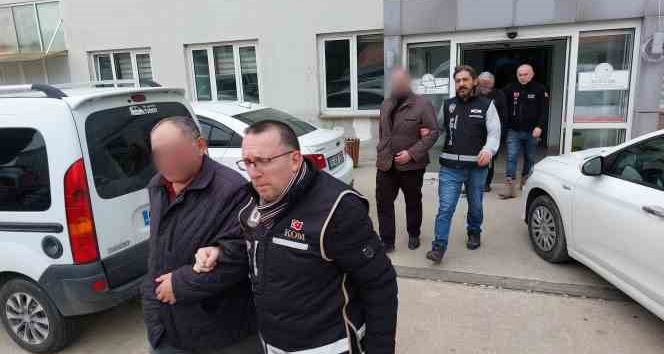 Silah operasyonunda Ordu'da gözaltına alınan 3 kişi Samsun'a getirildi