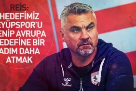 Reis: Hedefimiz Eyüpspor’u yenip Avrupa hedefine bir adım daha atmak