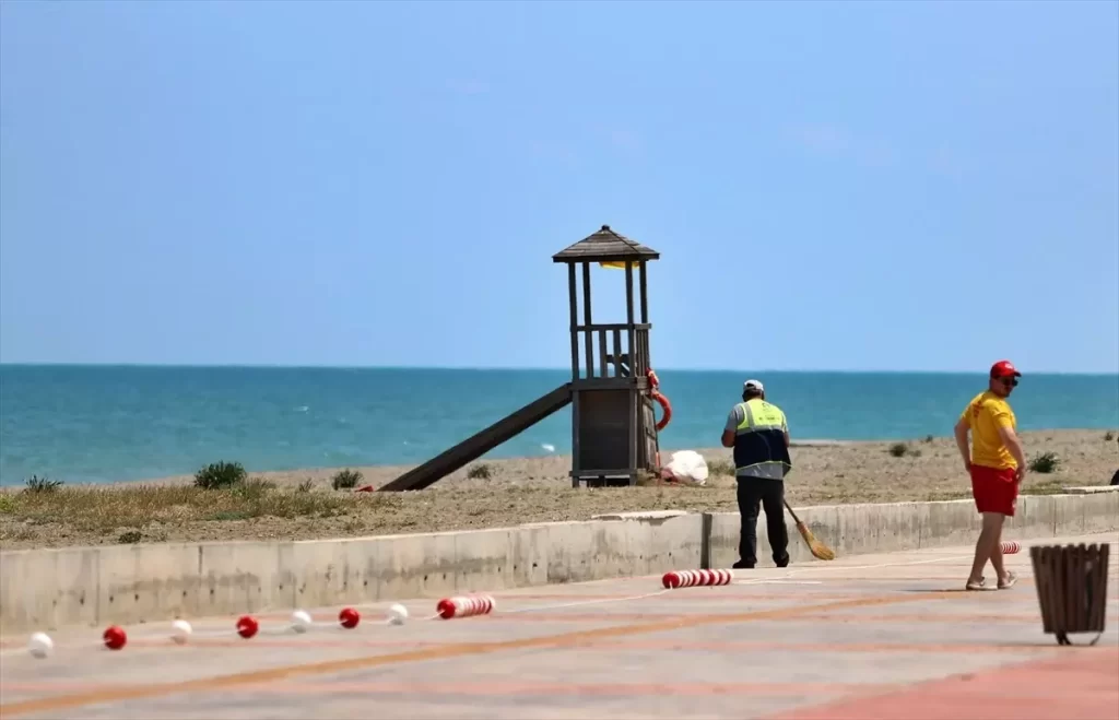 Alaçam'ın Geyikkoşan Sahili Turizm Potansiyelini Artırmak İçin Hazırlanıyor