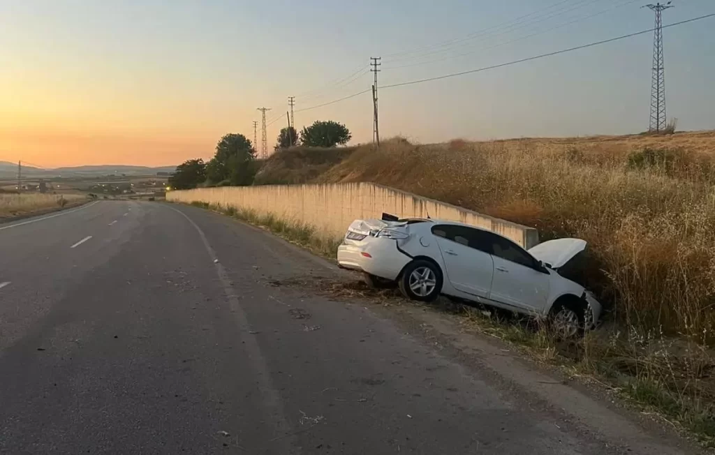 Alkollü Sürücünün İfadesi İle Kaza: 1 Yaralı
