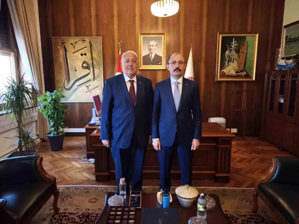 ÇTB Başkanı Kazım Yılmaz'dan Mehmet Muş'a Ziyaret