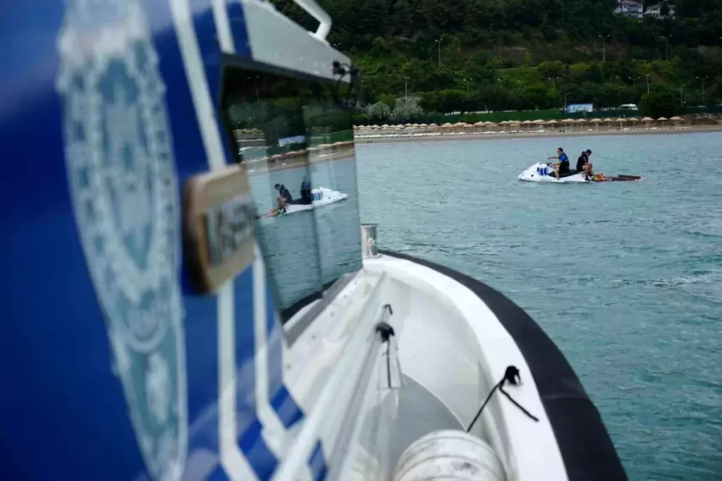Samsun'da Deniz Polisleri Boğulma Vakalarına Karşı Teyakkuzda