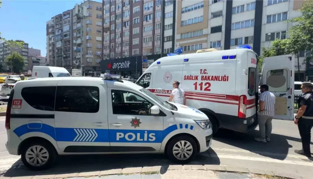 Samsun'da Motosiklet ve SUV Araç Çarpıştı