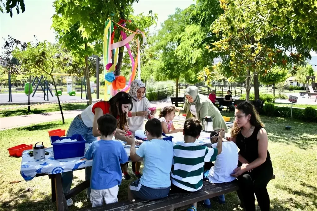 Samsun'da Özel Gereksinimli Çocuklar İçin Yaz Atölyeleri Başladı