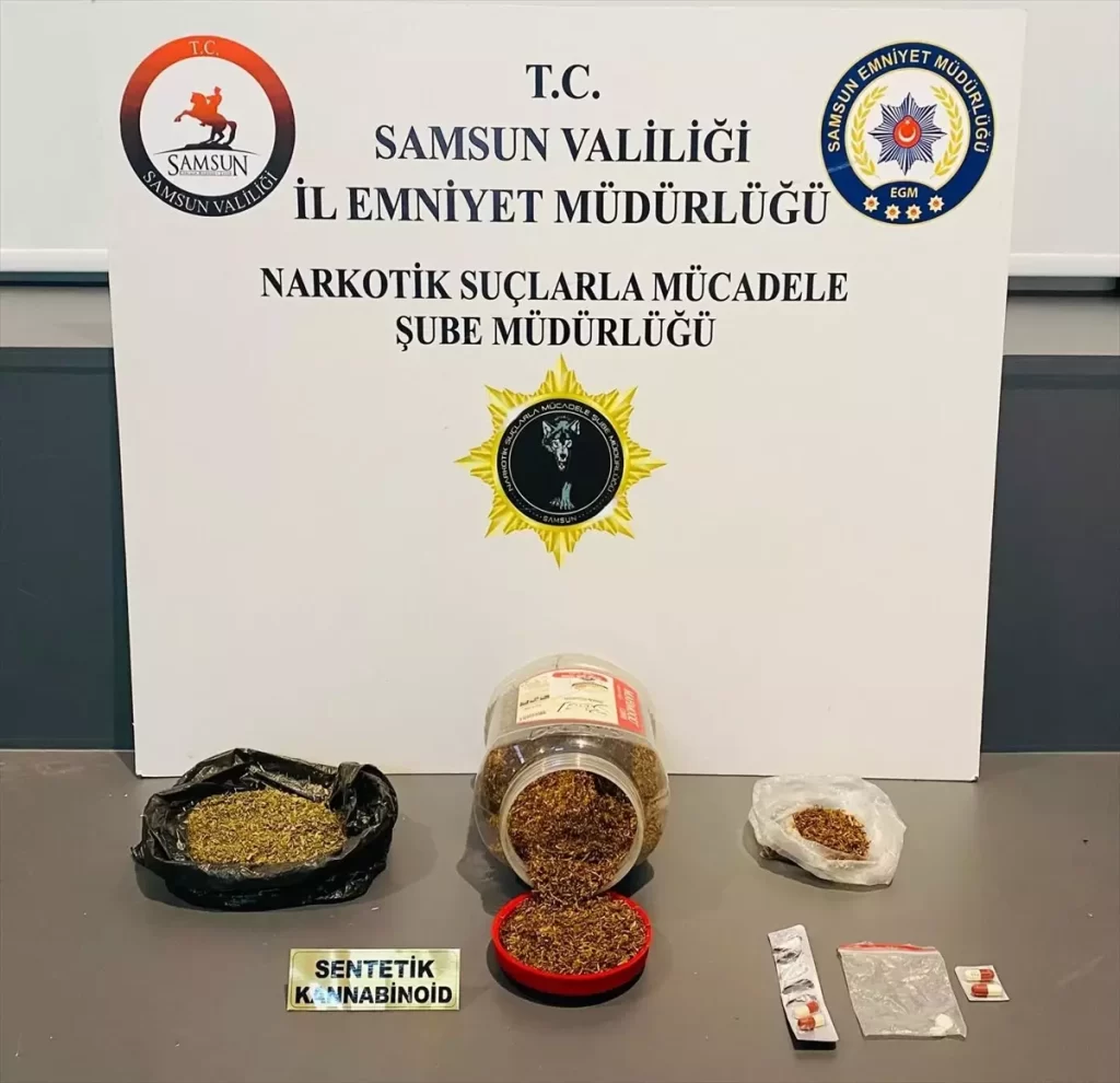 Samsun'da Uyuşturucu Operasyonu: Bir Şüpheli Gözaltında