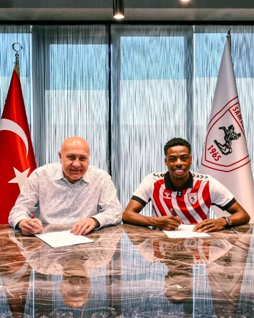 Samsunspor, Anthony Musaba ile 4 Yıllık Sözleşme İmzaladı