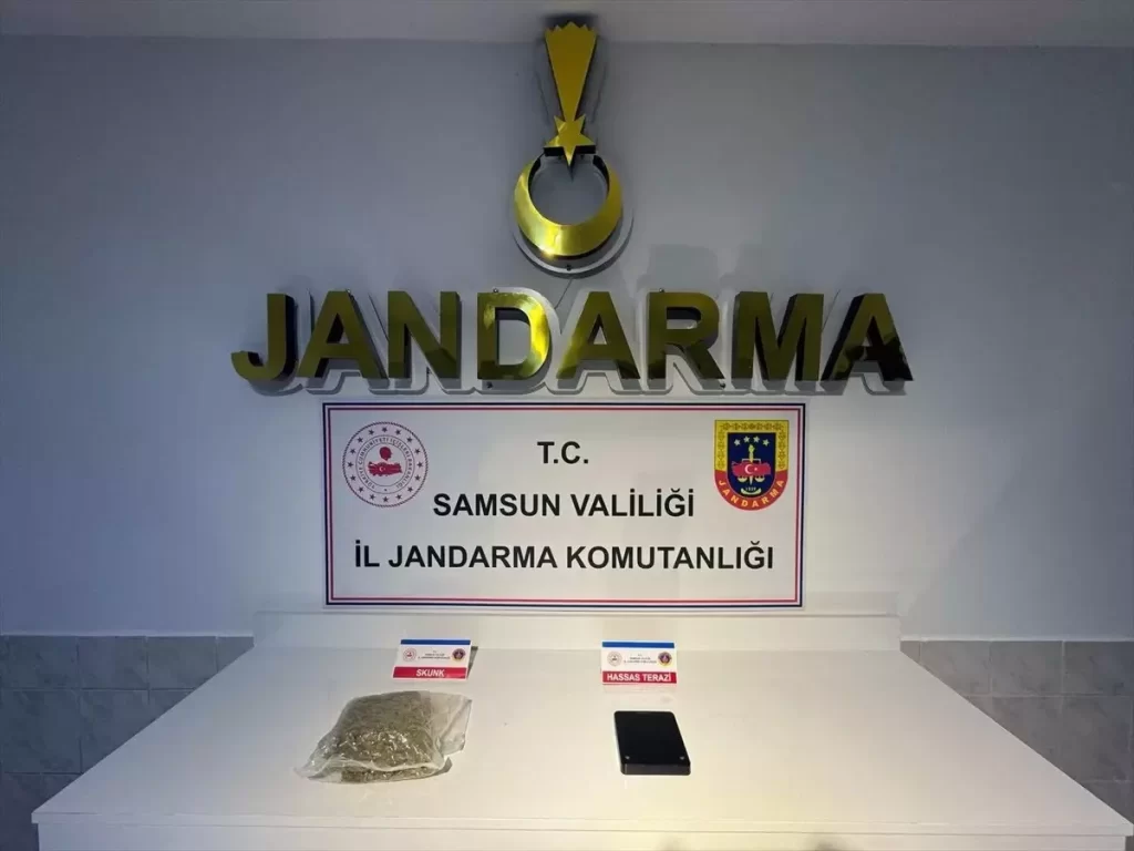 Bafra'da Uyuşturucu Ticareti Yapan Şahıs Gözaltına Alındı