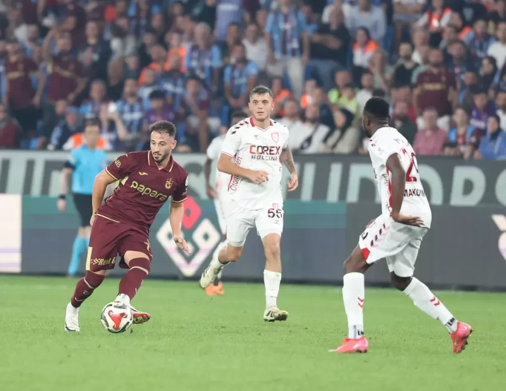 Trabzonspor ve Samsunspor 1-1 Beraber Kaldı