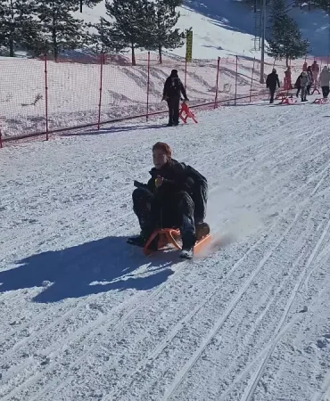 Lise öğrencileri tarihi yerleri gezdi, Palandöken