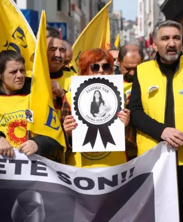 Öğretmen cinayetine tepki