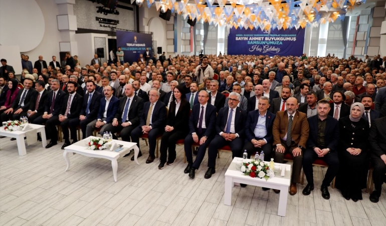 AK Parti Genel Başkan Yardımcısı Büyükgümüş, Samsun