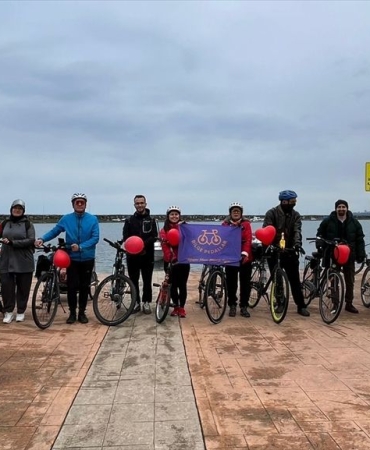Bilge Pedallar kalp sağlığı haftasında sağlık için pedal çevirdi