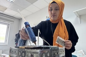 Eski müzik kasetleri