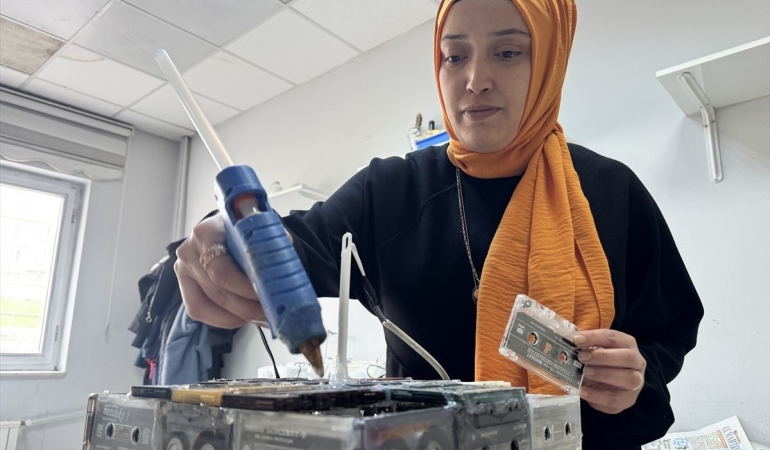 Eski müzik kasetleri