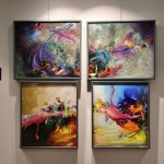 Samsun'da "Transhüman-izm" sergisi sanatseverlerin beğenisine sunuldu