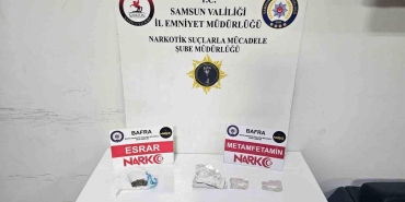 Bafra'da uyuşturucu operasyonunda 1 tutuklama