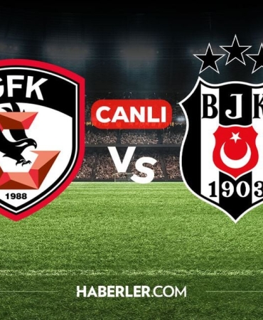 Gaziantep FK Beşiktaş CANLI izle! Gaziantep FK Beşiktaş maçı hangi kanalda, nereden izlenir?