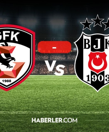 Gaziantep FK Beşiktaş maçı kaç kaç? MAÇ SONUCU! Gaziantep FK Beşiktaş golleri kim attı, canlı maç anlatımı!