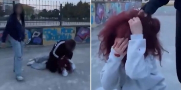 Okul bahçesinde arkadaşlarını darp eden 5 kız öğrenci tutuklandı