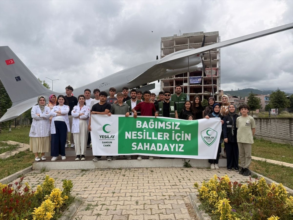 Alaçamlı öğrenciler Samsun