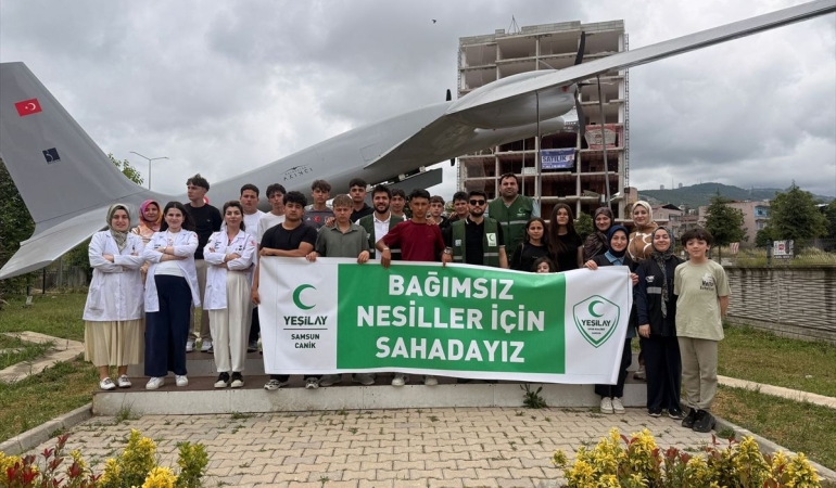 Alaçamlı öğrenciler Samsun