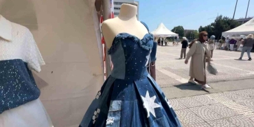 Atık kıyafetler yeniden hayat buluyor