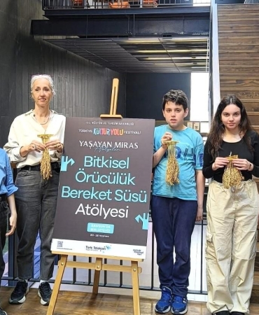 Bafra pirincinin başakları bereket süsü oldu