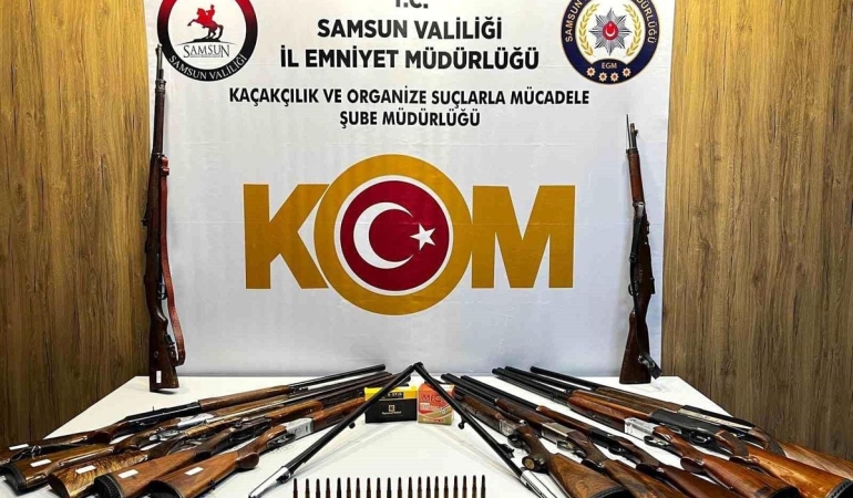 Kaçak silah operasyonu