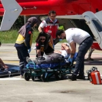 Kalp krizinde zamana karşı yarış: Hasta, ambulans helikopterle Samsun