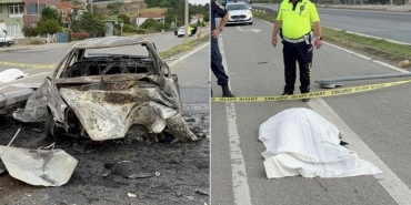 Refakatçi olarak hastaneye giderken feci son