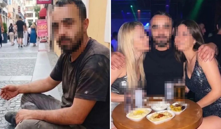 Bir ilimiz bu olayı konuşuyor! Gündüz dilendi, gece eğlendi