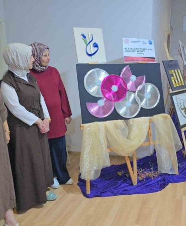 Sabır ve zarafetin sanatı filografi, gençlerle geleceğe taşınıyor