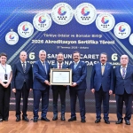 Samsun TSO, akreditasyon belgesiyle başarısını tescillendirdi